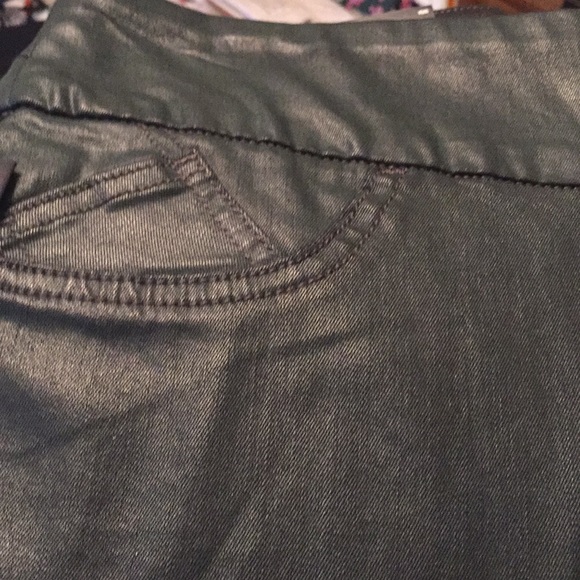 Rock & Republic dark teal green pullon legging - Picture 7 of 8